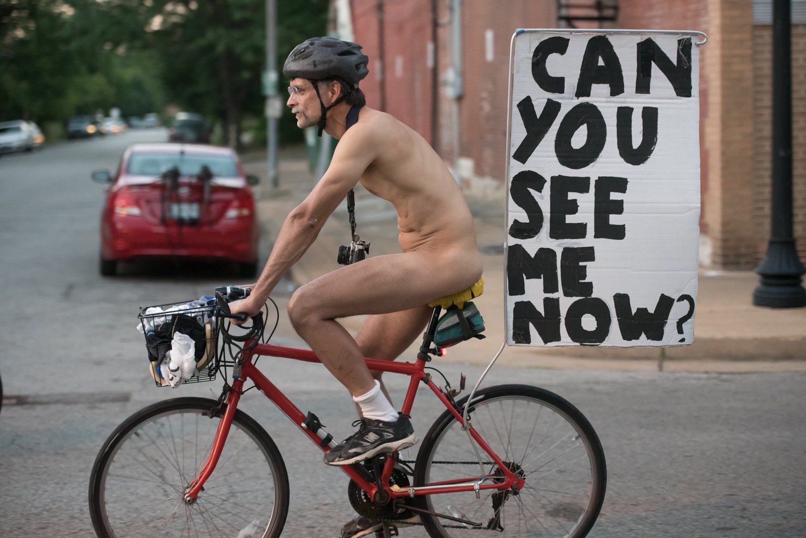 2017 World Naked Bike Ride in St. Louis